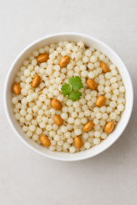 Sabudana Peanut Bowl
