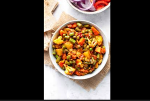 Veg Sabzi Meal Plate